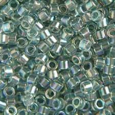 Miyuki delica Beads 11/0 - Sea foam lined crystal ab DB-84